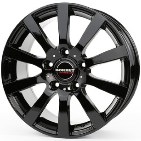 Borbet C2C W8 R18 PCD5x130 ET50 DIA71.6 gloss black